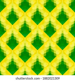 Geometrisches Design. Abstraktes geometrisches nahtloses Muster. Nahtlose Muster. Farbige Farbverlauf-Mosaik-Hintergrund. Mosaikstruktur. EPS10-Vektorgrafik
