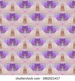 Geometric design. Abstract geometric seamless pattern. Seamless patterns. Colorful gradient mosaic background. Mosaic texture. EPS 10 Vector