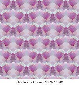 Geometric design. Abstract geometric seamless pattern. Seamless patterns. Colorful gradient mosaic background. Mosaic texture. EPS 10 Vector