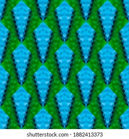 Geometric design. Abstract geometric seamless pattern. Seamless patterns. Colorful gradient mosaic background. Mosaic texture. EPS 10 Vector