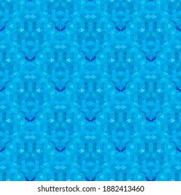 Geometric design. Abstract geometric seamless pattern. Seamless patterns. Colorful gradient mosaic background. Mosaic texture. EPS 10 Vector