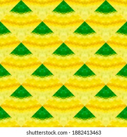 Diseño geométrico. Resumen del patrón geométrico sin costuras. Patrones sin inconvenientes. Fondo de mosaico degradado colorido. Textura mosaica. Vector EPS 10