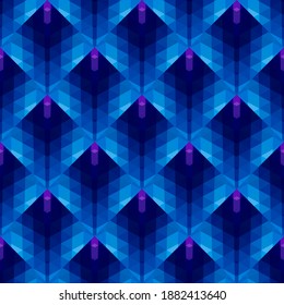Geometric design. Abstract geometric seamless pattern. Seamless patterns. Colorful gradient mosaic background. Mosaic texture. EPS 10 Vector