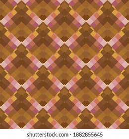 Geometric design. Abstract geometric seamless pattern. Seamless patterns. Colorful gradient mosaic background. Mosaic texture. EPS 10 Vector