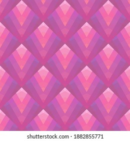 Geometric design. Abstract geometric seamless pattern. Seamless patterns. Colorful gradient mosaic background. Mosaic texture. EPS 10 Vector