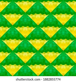 Geometric design. Abstract geometric seamless pattern. Seamless patterns. Colorful gradient mosaic background. Mosaic texture. EPS 10 Vector