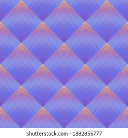 Geometric design. Abstract geometric seamless pattern. Seamless patterns. Colorful gradient mosaic background. Mosaic texture. EPS 10 Vector