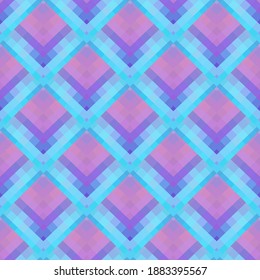 Geometric design. Abstract geometric seamless pattern. Seamless patterns. Colorful gradient mosaic background. Mosaic texture. EPS 10 Vector