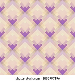 Geometric design. Abstract geometric seamless pattern. Seamless patterns. Colorful gradient mosaic background. Mosaic texture. EPS 10 Vector