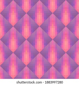 Geometric design. Abstract geometric seamless pattern. Seamless patterns. Colorful gradient mosaic background. Mosaic texture. EPS 10 Vector