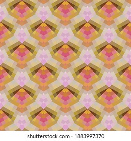 Geometric design. Abstract geometric seamless pattern. Seamless patterns. Colorful gradient mosaic background. Mosaic texture. EPS 10 Vector