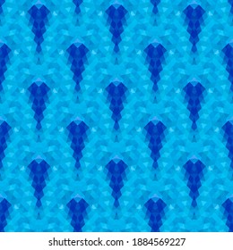 Geometric design. Abstract geometric seamless pattern. Seamless patterns. Colorful gradient mosaic background. Mosaic texture. EPS 10 Vector