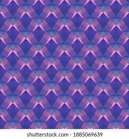 Geometrisches Design. Abstraktes geometrisches nahtloses Muster. Nahtlose Muster. Farbige Farbverlauf-Mosaik-Hintergrund. Mosaikstruktur. EPS10-Vektorgrafik
