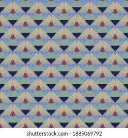 Geometric design. Abstract geometric seamless pattern. Seamless patterns. Colorful gradient mosaic background. Mosaic pattern. EPS 10 Vector
