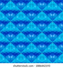 Geometric design. Abstract geometric seamless pattern. Seamless patterns. Colorful gradient mosaic background. Mosaic texture. EPS 10 Vector