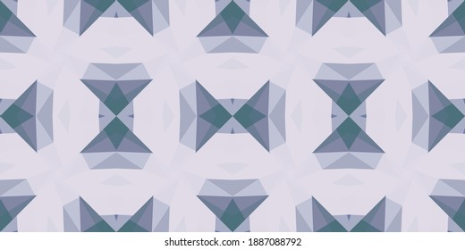 Geometric design. Abstract geometric seamless pattern. Seamless patterns. Colorful gradient mosaic background. Mosaic texture. EPS 10 Vector illustration