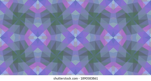 Geometric design. Abstract geometric seamless pattern. Seamless patterns. Colorful gradient mosaic background. Mosaic texture. EPS 10 Vector illustration