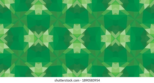 Geometrisches Design. Abstraktes geometrisches nahtloses Muster. Nahtlose Muster. Farbige Farbverlauf-Mosaik-Hintergrund. Mosaikstruktur. EPS10 Vektorgrafik