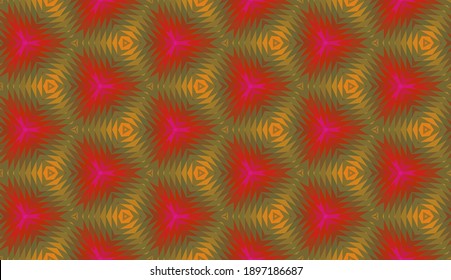 Geometric design. Abstract geometric seamless pattern. Seamless patterns. Colorful gradient mosaic background. Mosaic pattern. EPS 10 Vector