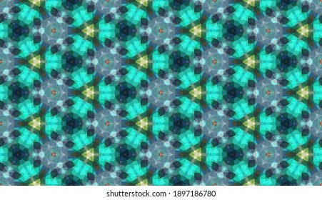 Geometric design. Abstract geometric seamless pattern. Seamless patterns. Colorful gradient mosaic background. Mosaic pattern. EPS 10 Vector