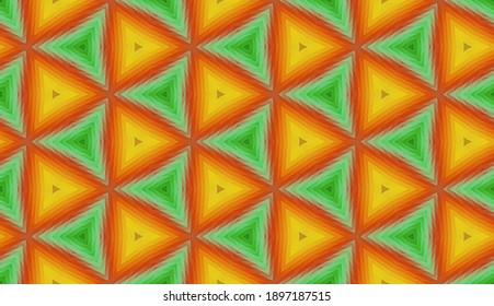 Geometric design. Abstract geometric seamless pattern. Seamless patterns. Colorful gradient mosaic background. Mosaic pattern. EPS 10 Vector