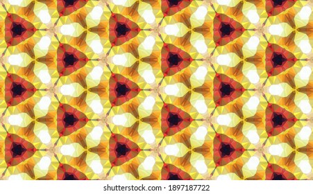 Geometric design. Abstract geometric seamless pattern. Seamless patterns. Colorful gradient mosaic background. Mosaic pattern. EPS 10 Vector