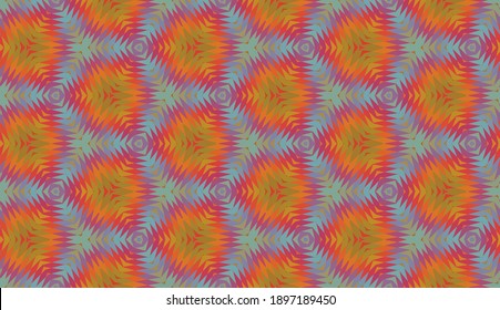 Geometric design. Abstract geometric seamless pattern. Seamless patterns. Colorful gradient mosaic background. Mosaic pattern. EPS 10 Vector