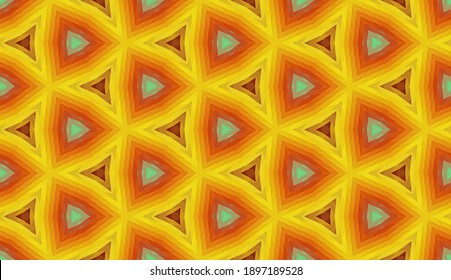Geometric design. Abstract geometric seamless pattern. Seamless patterns. Colorful gradient mosaic background. Mosaic pattern. EPS 10 Vector