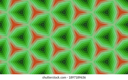 Geometric design. Abstract geometric seamless pattern. Seamless patterns. Colorful gradient mosaic background. Mosaic pattern. EPS 10 Vector