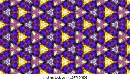 Geometric design. Abstract geometric seamless pattern. Seamless patterns. Colorful gradient mosaic background. Mosaic pattern. EPS 10 Vector