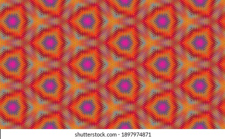 Geometric design. Abstract geometric seamless pattern. Seamless patterns. Colorful gradient mosaic background. Mosaic pattern. EPS 10 Vector