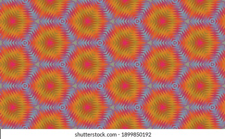 Geometric design. Abstract geometric seamless pattern. Seamless patterns. Colorful gradient mosaic background. Mosaic pattern. EPS 10 Vector