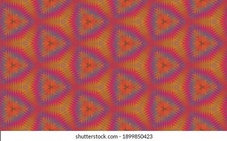 Geometric design. Abstract geometric seamless pattern. Seamless patterns. Colorful gradient mosaic background. Mosaic pattern. EPS 10 Vector