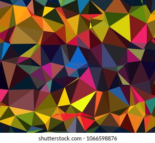 Geometric design, abstract geometric triangle background, art, artistic, bright, colorful,  EPS 10 Vector illustration.
