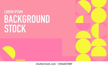 Geometric design background. Trendy Background with circles. Circular design. Vector illustration.