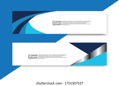 geometric design banner web template. modern simple template design