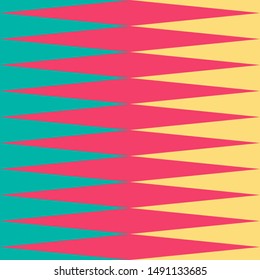 Geometric design. Barber background. Simple colorful mosaic abstract striped design.