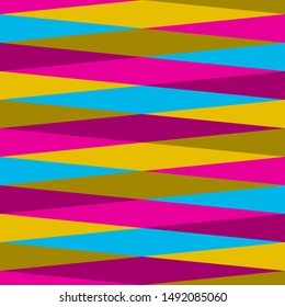 Geometric design. Barber background. Simple colorful mosaic abstract striped design.
