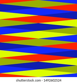 Geometric design. Barber background. Simple colorful mosaic abstract striped design.