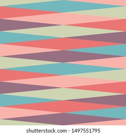 Geometric design. Barber background. Simple colorful mosaic abstract striped design.