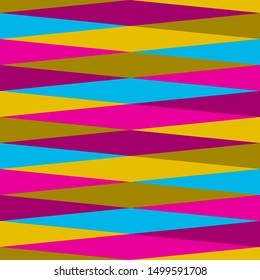 Geometric design. Barber background. Simple colorful mosaic abstract striped design.