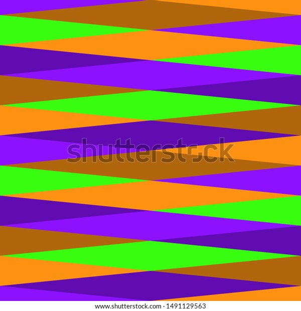 Geometric Design Barber Background Simple Colorful Stock Vector