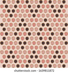 geometric design, chain pattern, textile print - vector background