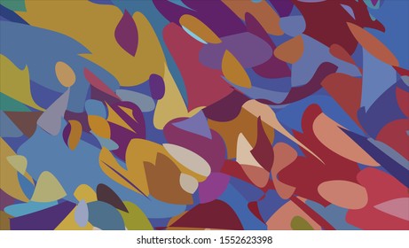 Geometric design. Colorful gradient background. Geometric mosaic, abstract background. Mosaic color background. Mosaic texture. The effect of stained glass. EPS 10 Vector