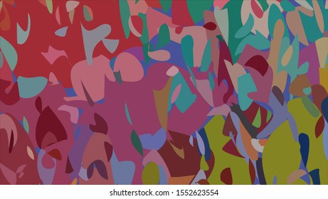 Geometric design. Colorful gradient background. Geometric mosaic, abstract background. Mosaic color background. Mosaic texture. The effect of stained glass. EPS 10 Vector