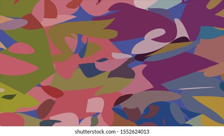 Geometric design. Colorful gradient background. Geometric mosaic, abstract background. Mosaic color background. Mosaic texture. The effect of stained glass. EPS 10 Vector