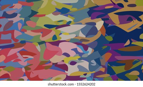 Geometric design. Colorful gradient background. Geometric mosaic, abstract background. Mosaic color background. Mosaic texture. The effect of stained glass. EPS 10 Vector