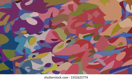 Geometric design. Colorful gradient background. Geometric mosaic, abstract background. Mosaic color background. Mosaic texture. The effect of stained glass. EPS 10 Vector