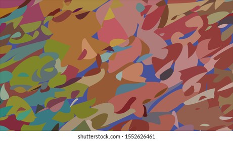 Geometric design. Colorful gradient background. Geometric mosaic, abstract background. Mosaic color background. Mosaic texture. The effect of stained glass. EPS 10 Vector