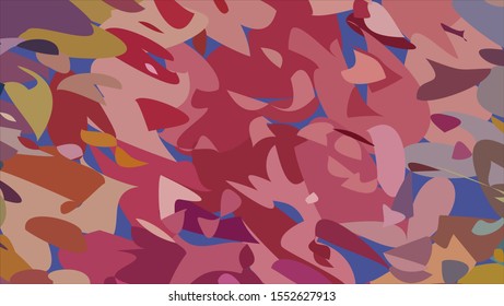 Geometric design. Colorful gradient background. Geometric mosaic, abstract background. Mosaic color background. Mosaic texture. The effect of stained glass. EPS 10 Vector